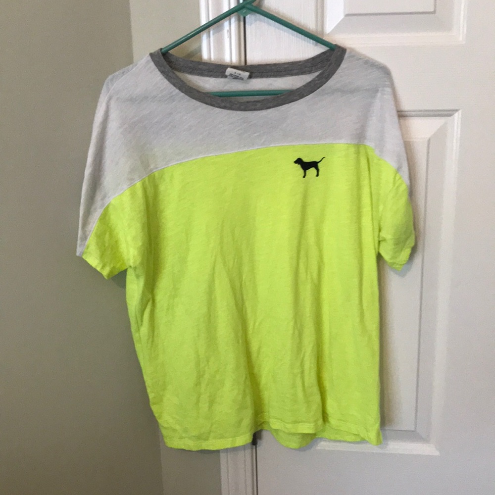 PINK Neon/Grey/White Comfy Shirt !